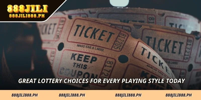 Great lottery choices for every playing style today