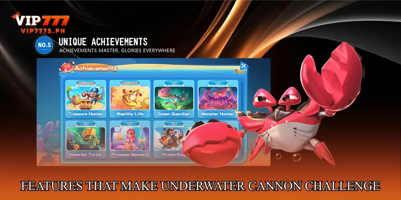Features That Make Underwater Cannon Challenge Stand Out