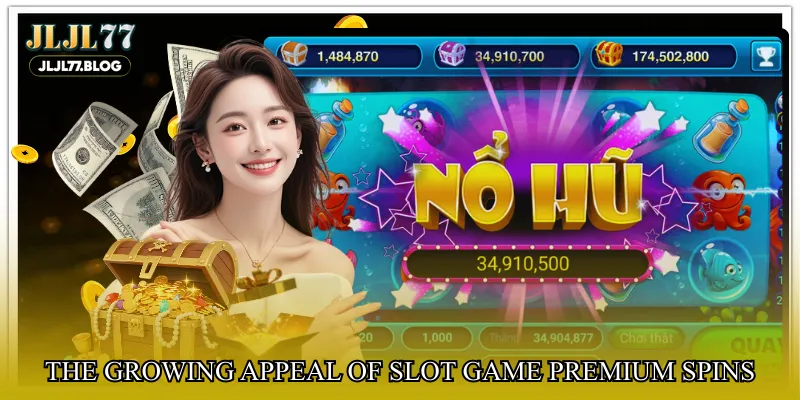 The growing appeal of slot game premium spins
