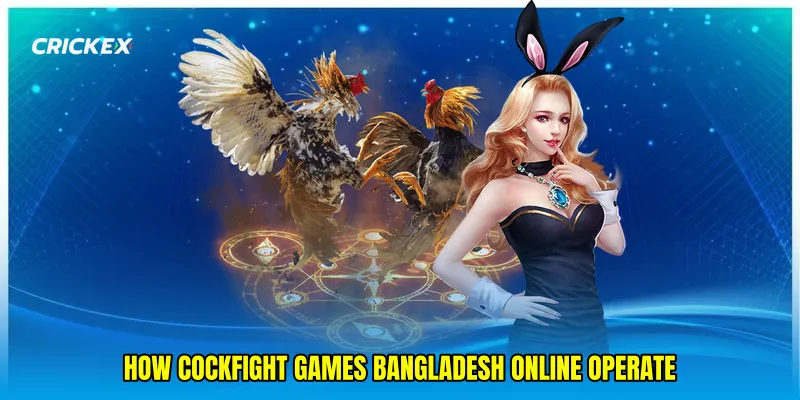 How Cockfight games Bangladesh online operate